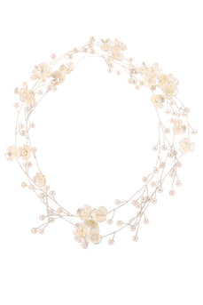 Flower White Bridal Headband