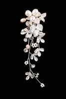 Load image into Gallery viewer, Pearl Bridal Ear Clip