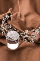 Load image into Gallery viewer, Sliver Beads Wedding Headband