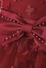 Load image into Gallery viewer, Pink Tulle Girl Party Dress with Appliques