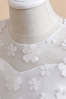 Load image into Gallery viewer, Pink Tulle Girl Party Dress with Appliques