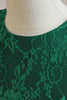 Load image into Gallery viewer, Sleeveless Green Tulle A Line Girl Dress with Lace