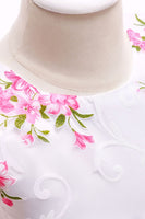 Load image into Gallery viewer, Cute Sleeveless Pink Girls&#39; Party Dress