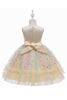 Load image into Gallery viewer, Purple A Line Tulle Girls&#39; Party Dress With Bow
