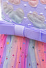 Load image into Gallery viewer, Purple A Line Tulle Girls&#39; Party Dress With Bow