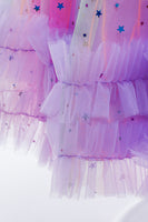 Load image into Gallery viewer, Purple A Line Tulle Girls&#39; Party Dress With Bow