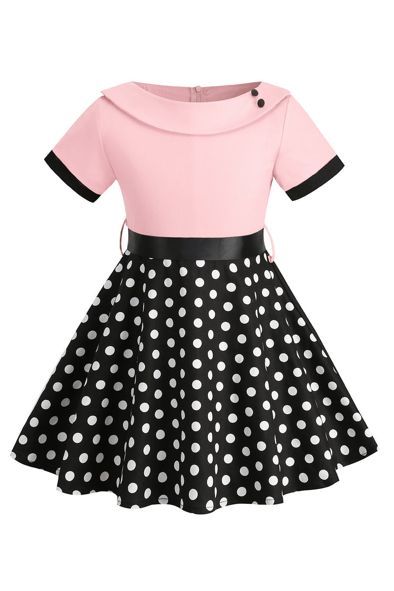 Polka Dot Vintage Girls Dresses Vintage Polka Dot Swing Dress For