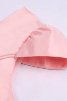 Load image into Gallery viewer, A Line V Neck Red Girl Dress with Cap Sleeves