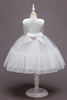 Load image into Gallery viewer, Pink Sleeveless Flower Tulle Girls&#39; Dress With Bow