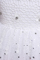 Load image into Gallery viewer, Purple Glitter Sleeveless Long Girls&#39; Dress