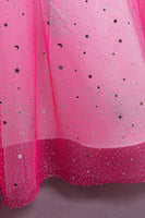 Load image into Gallery viewer, Purple Glitter Sleeveless Long Girls&#39; Dress