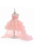 Load image into Gallery viewer, A Line Removable Hot Pink Girl&#39;s Party Dress