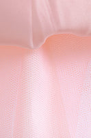 Load image into Gallery viewer, White Tulle A Line Flower Girl Dress with Puff Sleeves