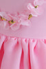 Load image into Gallery viewer, Pink A Line Flower Girl Dress with 3D Flowers
