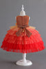 Load image into Gallery viewer, Royal Blue Sleeveless A Line Girls Dresses With 3D Flowers