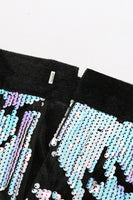 Load image into Gallery viewer, Sparkly Purple Sequins Shawl Lapel Men Two-Piece Suit