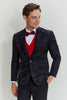 Load image into Gallery viewer, Black Notched Lapel Single Breasted Blazer