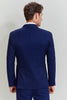 Load image into Gallery viewer, Navy Men&#39;s 3 Piece Pinstripe Single Breasted Tuxedo