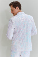 Load image into Gallery viewer, Men&#39;s Slim Fit 2 Piece Suit One Button Notched Lapel Tuxedo