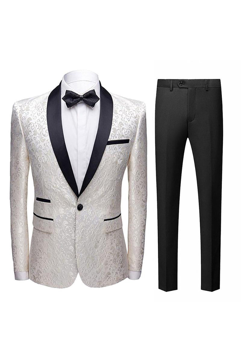 White 2 piece dress deals suit