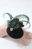 Load image into Gallery viewer, 1920s Black Peacock Headpieces