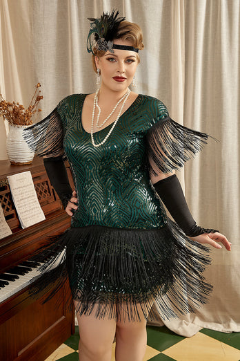 Green flapper costume online