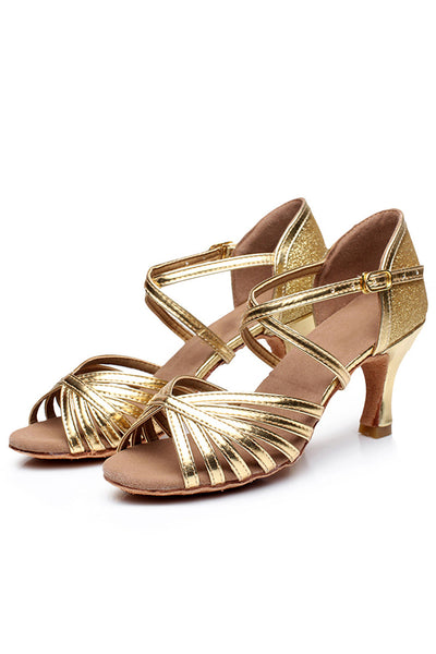 Gold Kitten 1920s Sandal