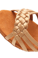 Load image into Gallery viewer, Champagne T-Straps 1920s Shoes