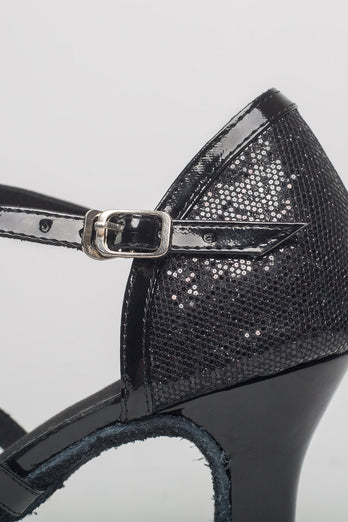 Vintage Style Dance Shoes with Sequins