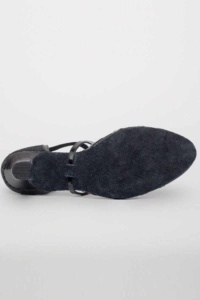 Load image into Gallery viewer, Vintage Style Dance Shoes with Sequins