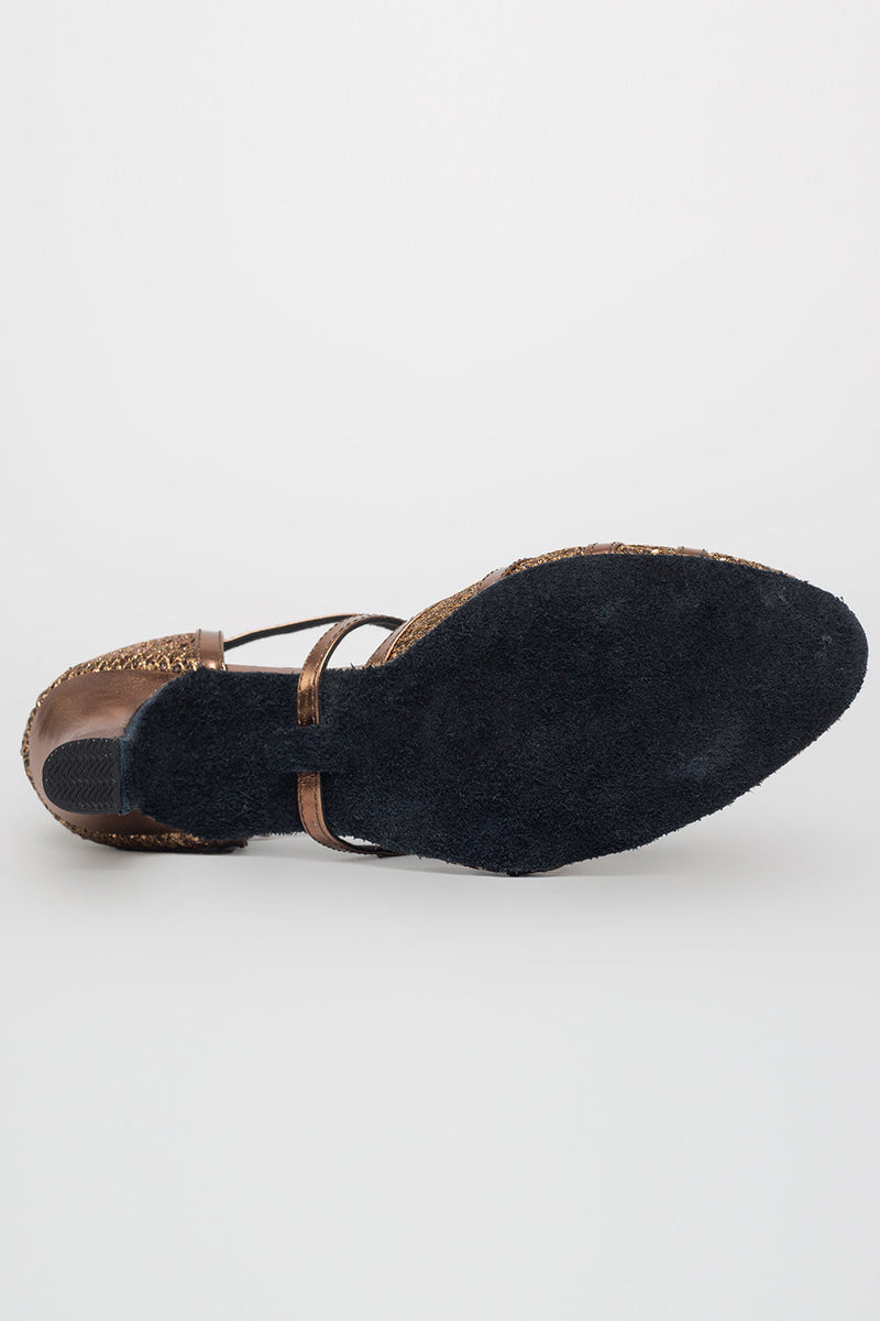 Load image into Gallery viewer, Vintage Style Dance Shoes with Sequins
