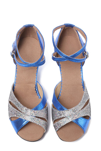 Vintage Blue Dance Shoes