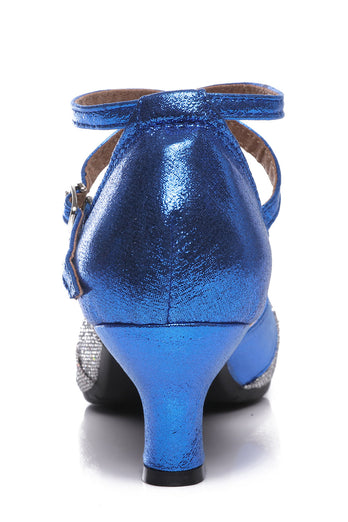 Vintage Blue Dance Shoes