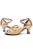 Load image into Gallery viewer, Vintage Blue Dance Shoes