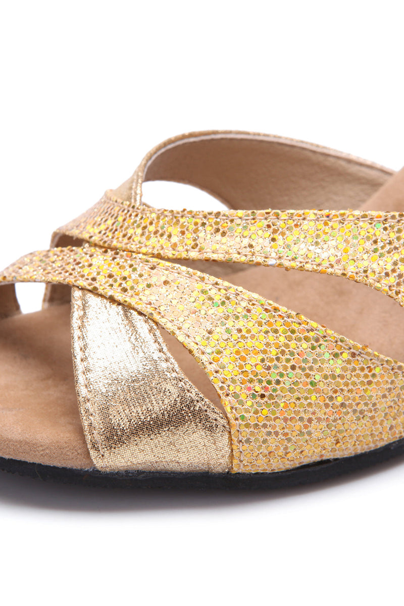 Load image into Gallery viewer, Vintage Blue Dance Shoes