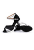 Load image into Gallery viewer, Black Silver Pointed Sandal