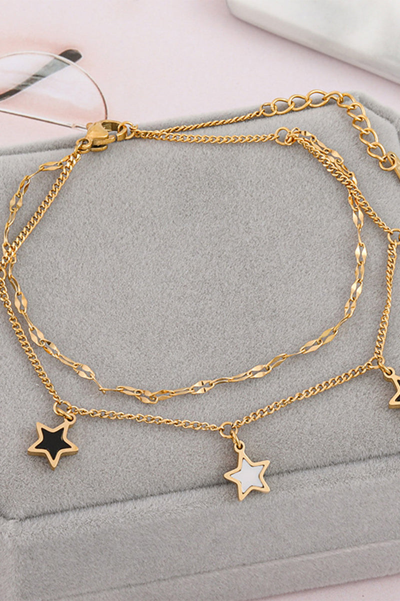 Load image into Gallery viewer, Titanium Steel Romantic Pentagram Bracelet