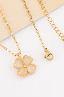 Load image into Gallery viewer, Lucky Four Leaf Clover Necklace Pendant