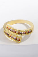 Load image into Gallery viewer, Rhinestone Golden Ring