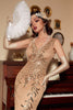 Load image into Gallery viewer, Sequins Gatsby 1920s Prom Dress