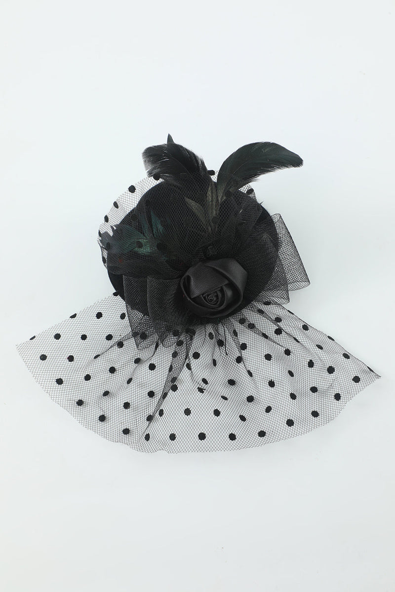 Load image into Gallery viewer, Black Hairpins and Gloves 1920s Accessories Sets