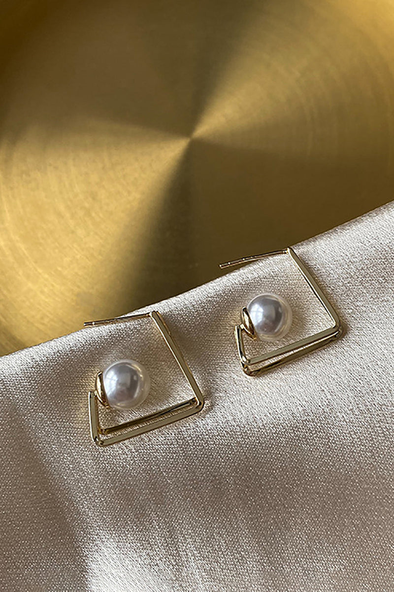 Load image into Gallery viewer, Simple and Versatile Pearl Earrings