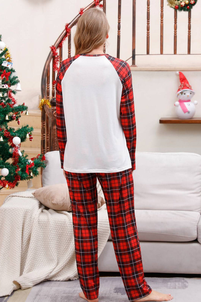 Load image into Gallery viewer, Plaid Matching Family Christmas Pajamas Sets