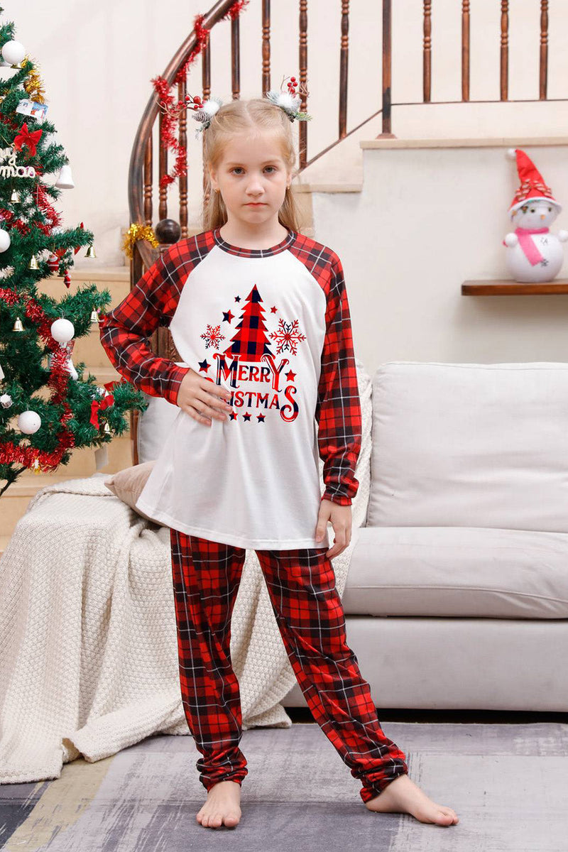 Load image into Gallery viewer, Plaid Matching Family Christmas Pajamas Sets