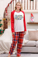 Load image into Gallery viewer, Red Plaid Matching Fmaily Christmas Pajamas