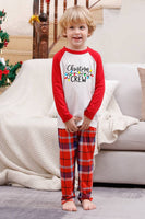 Load image into Gallery viewer, Red Plaid Matching Fmaily Christmas Pajamas
