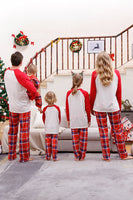 Load image into Gallery viewer, Red Plaid Matching Fmaily Christmas Pajamas