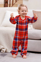 Load image into Gallery viewer, Red Plaid Matching Fmaily Christmas Pajamas