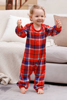 Load image into Gallery viewer, Merry Christmas Red Plaid Family Pajama Sets