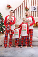 Load image into Gallery viewer, Merry Christmas Red Plaid Family Pajama Sets
